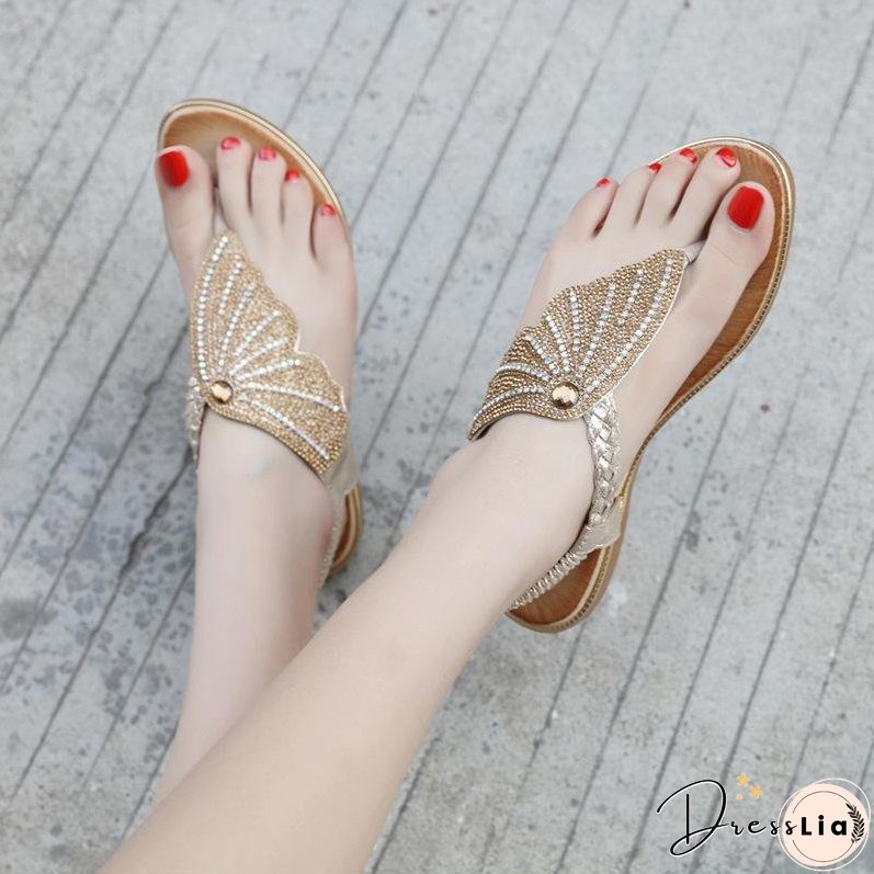 Holiday Beach Beach New Fashion Water Large Size Flat Shoes