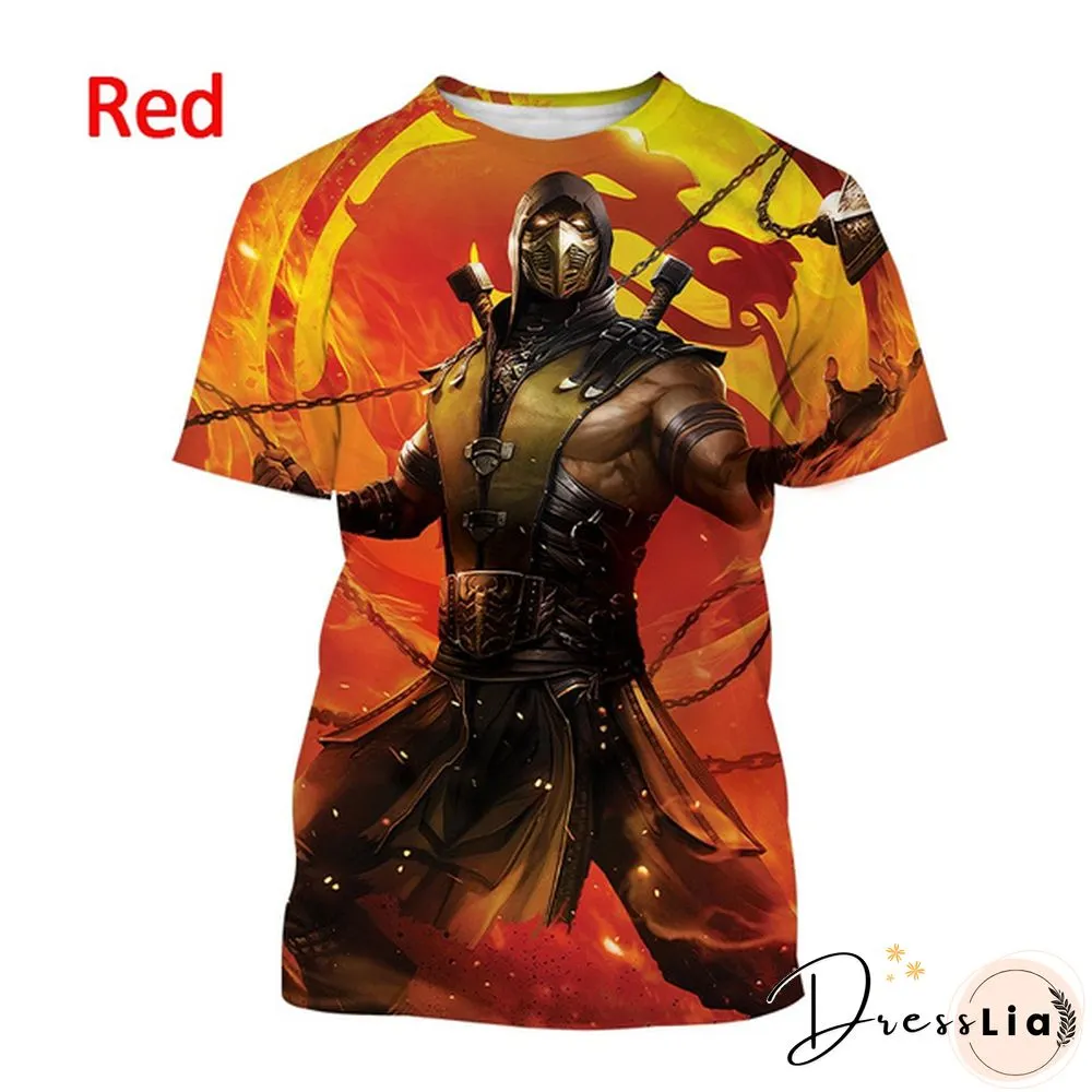 New Mens Fashion Print T-Shirt