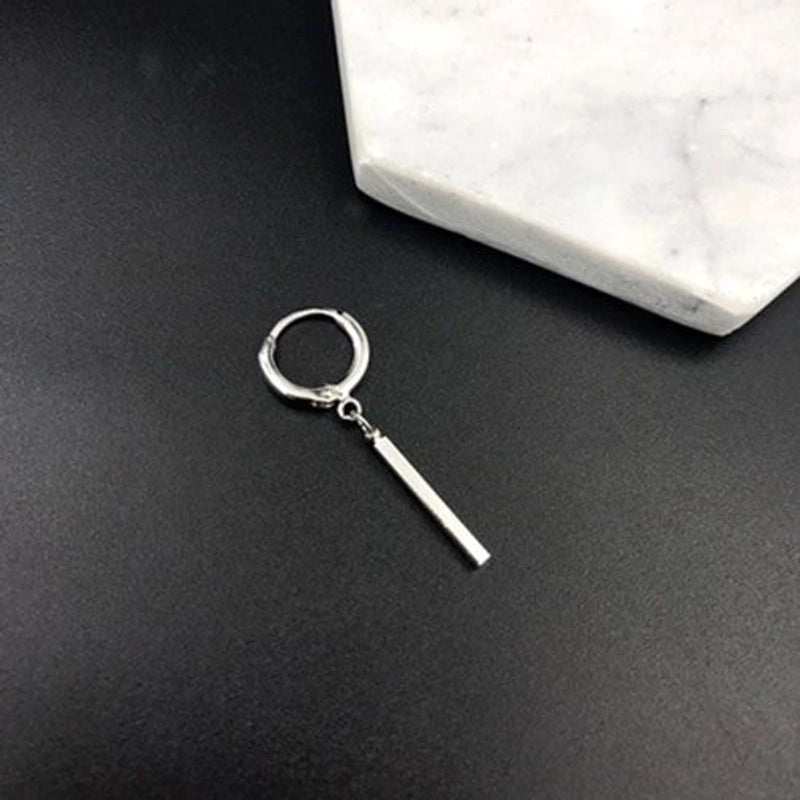 1 Piece Minimalist Geometric Plating Inlay Copper Stone Ear Studs