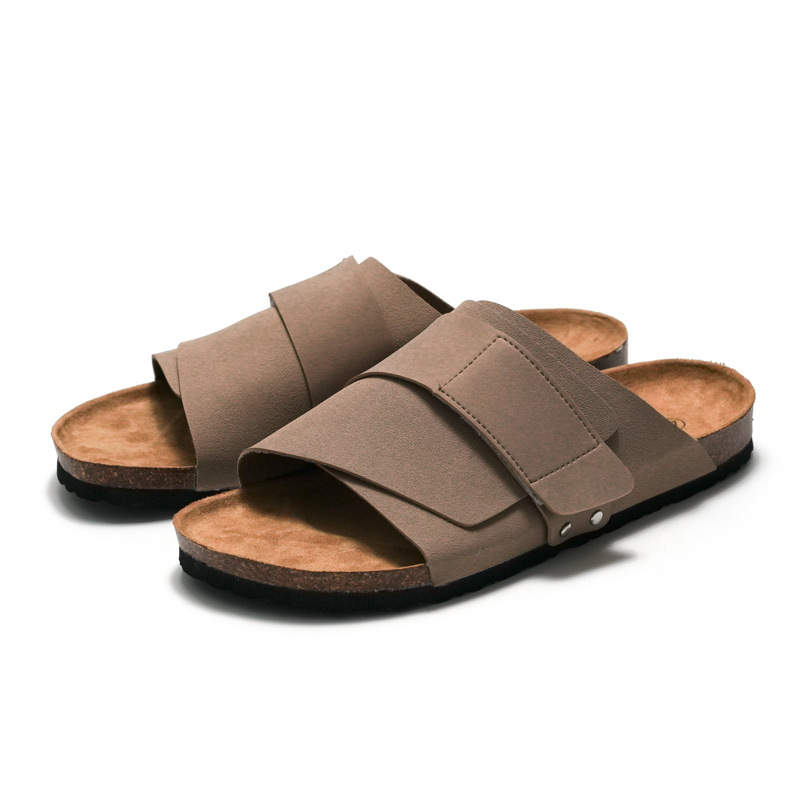 Suitmens Men's Cork Beach Sandals