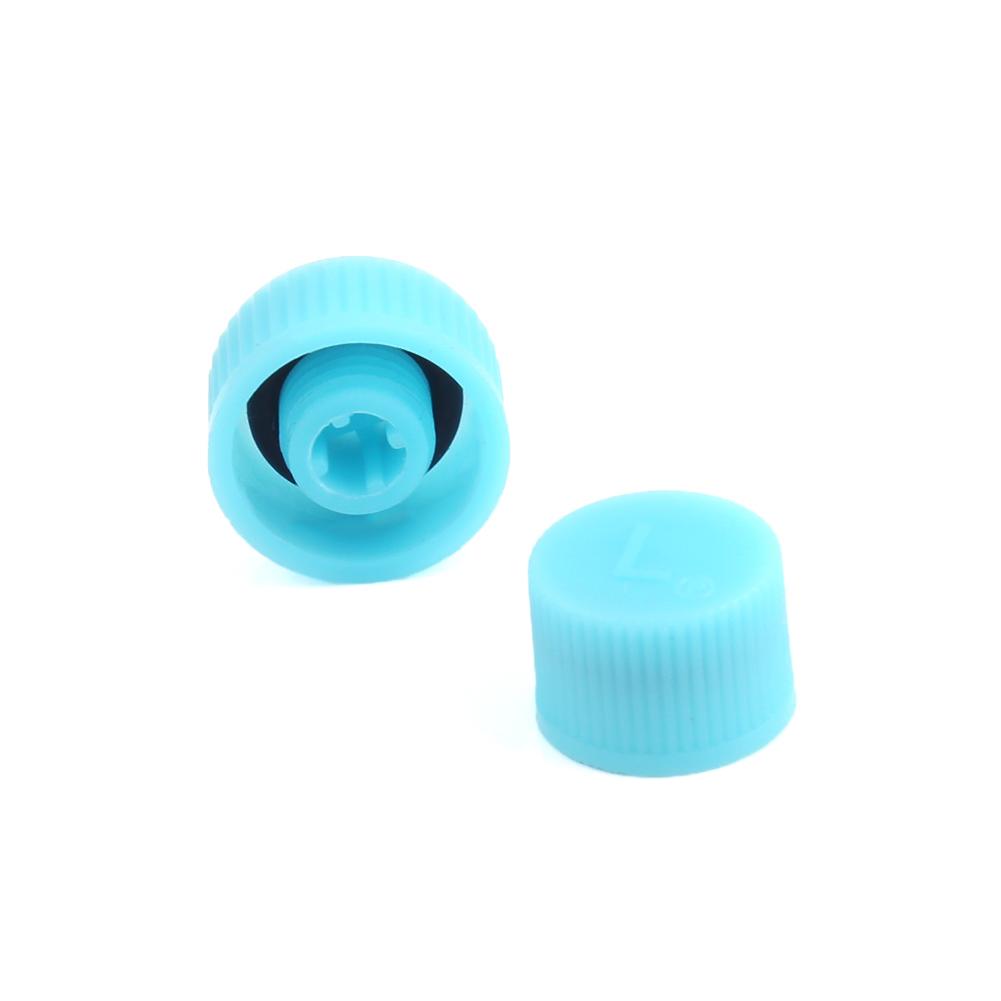 

High and Low Side Port Cap Auto Car Air Conditioner Refrigerant Valve Cap, 501 Original