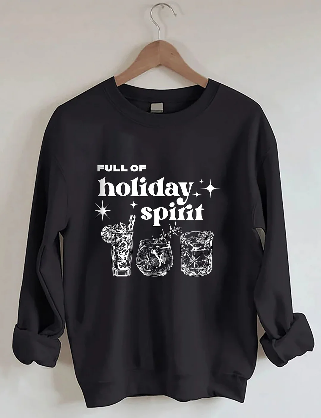 Christmas Cheers Drinks Sweatshirt