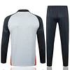 Joyfball 2024/2025 Benfica Half-Pull Training Suit Grey Soccer Jersey 1:1 Thai Quality 