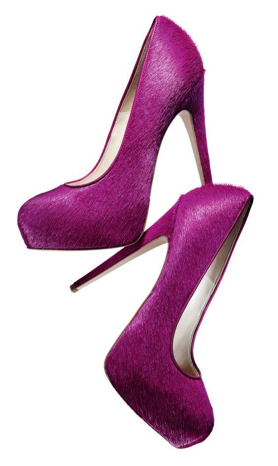 Women's Aubergine Suede Platform Heels Stiletto Pumps |FSJ Shoes