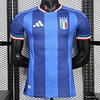 Italy 2026 Blue with Tonal Vertical Stripes  Player Version