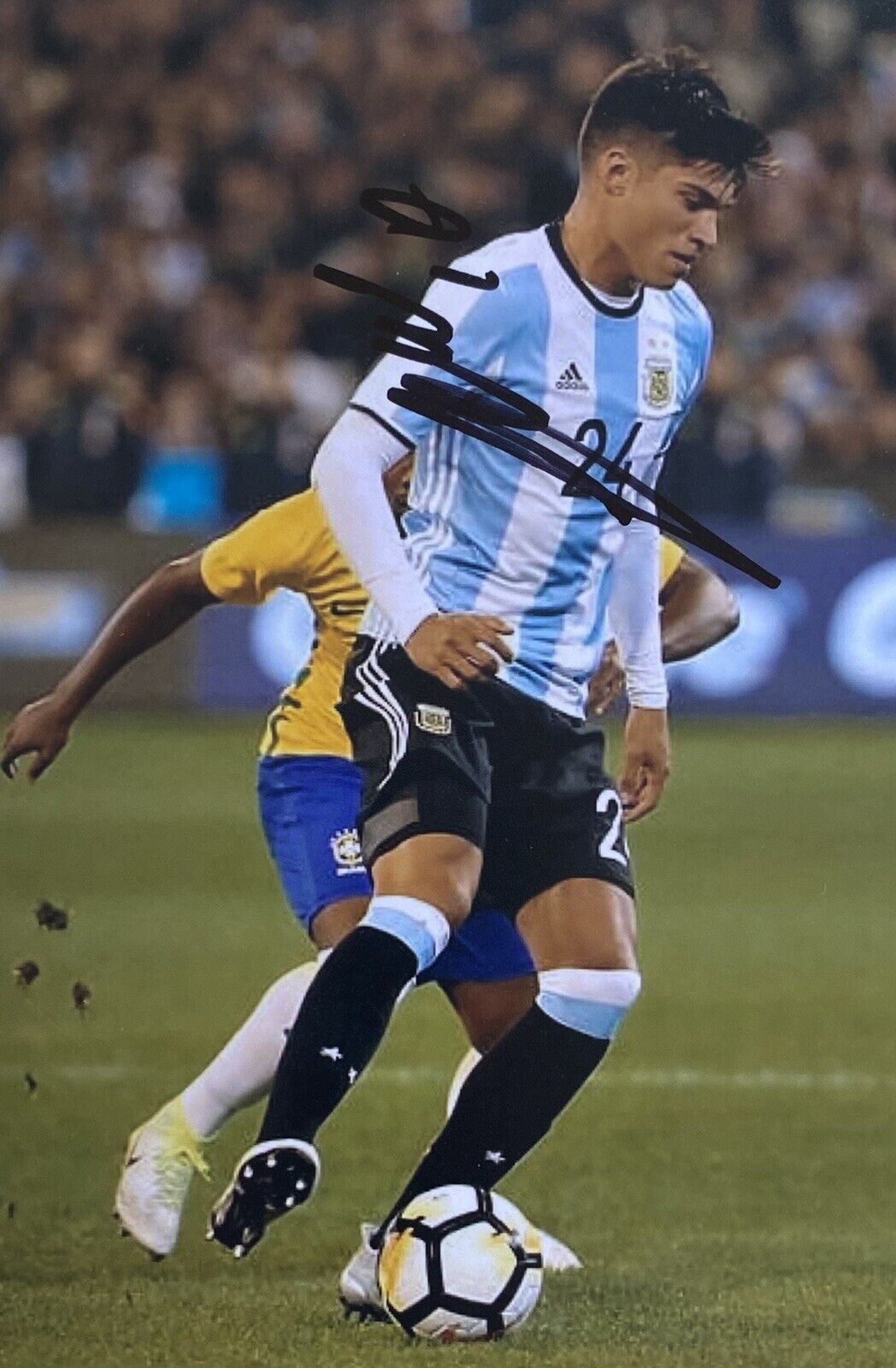 Joaquin Correa Genuine Hand Signed Argentina 6X4 Photo Poster painting