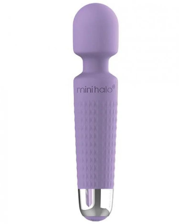 pornhint Pornhint Mini Halo Extra Powerful Wand Vibrator - Lilac