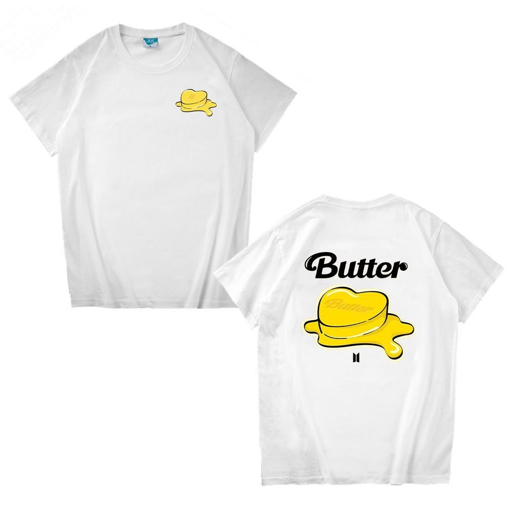 방탄소년단 Butter Album Print Loose T-shirt