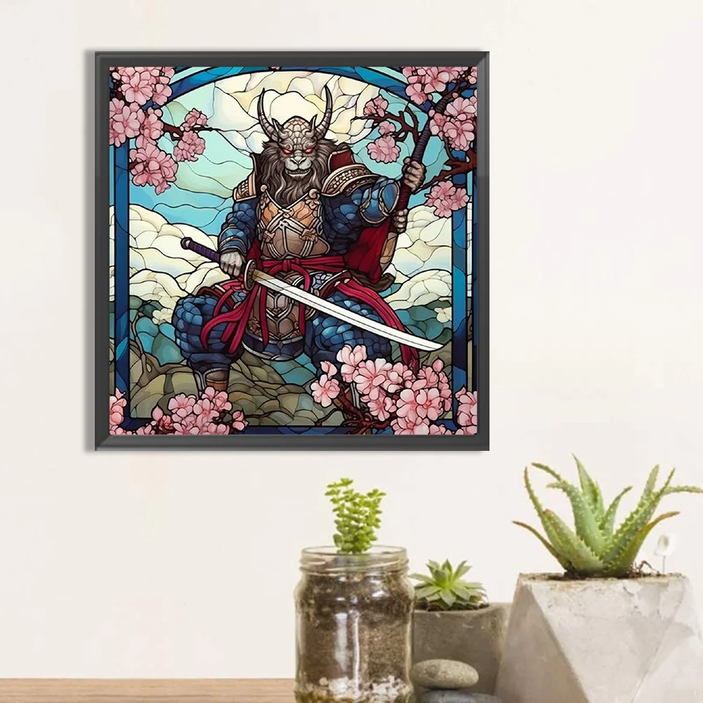 Full Round Diamond Painting 30*30cm - Aquaman And Bull King