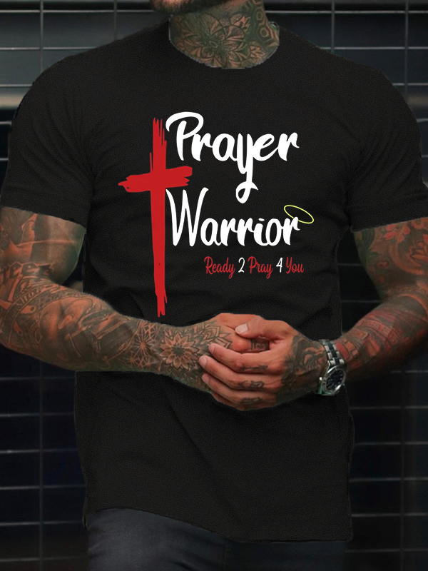 Christian Prayer Warrior T Shirt