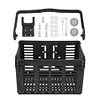Foldable Bicycle Basket Detachable Handlebar Basket Handlebar Front Storage Rack