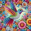 Diamond Painting-DIY Crystal Rhinestone Hummingbird