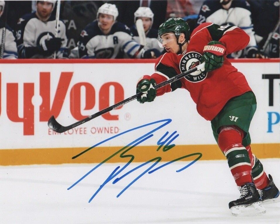 Minnesota Wild Jared Spurgeon Autographed Signed 8x10 Photo Poster painting COA