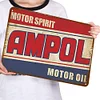Ampol Motor Oil - Metal Tin Signs(8*12Inch/12*16Inch) - Garage