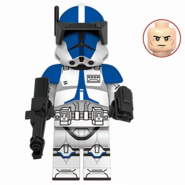 501st Legion Clone Trooper Custom Star Wars Minifigure Minifigure Bricks monstertoys