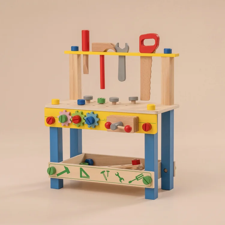ROBUD Tool Workbench for Toddler Kids Play Tool Bench WGJ02 | Robotime Online