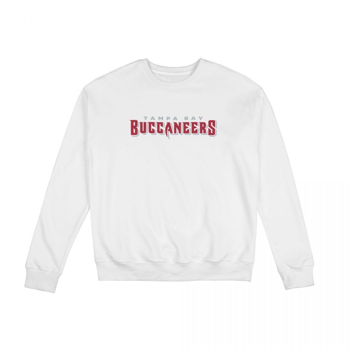 Tampa Bay Buccaneers Wordmark Crew Neck Sweatshirt