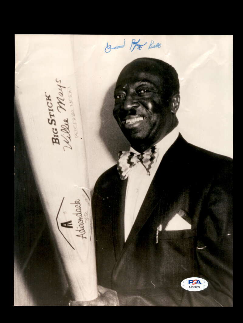 Cool Papa Bell PSA DNA Coa Signed 8x10 Photo Poster painting Autograph