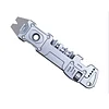 Titanium Alloy EDC Six-In-One Multi-Function Crowbar/Wrench Tool Batch Head Ratchet Bottle Opener Outdoor Camping Self-Defense Tool