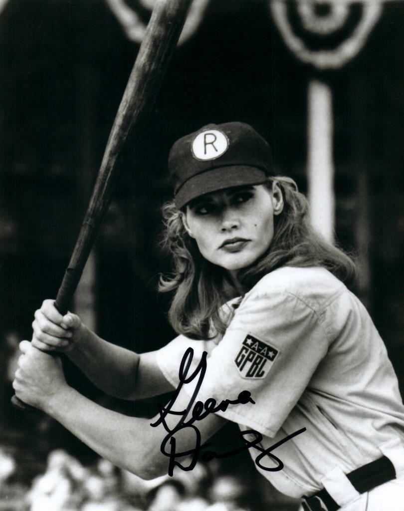 Geena Davis signed 8x10 Photo Poster painting Picture autographed with COA