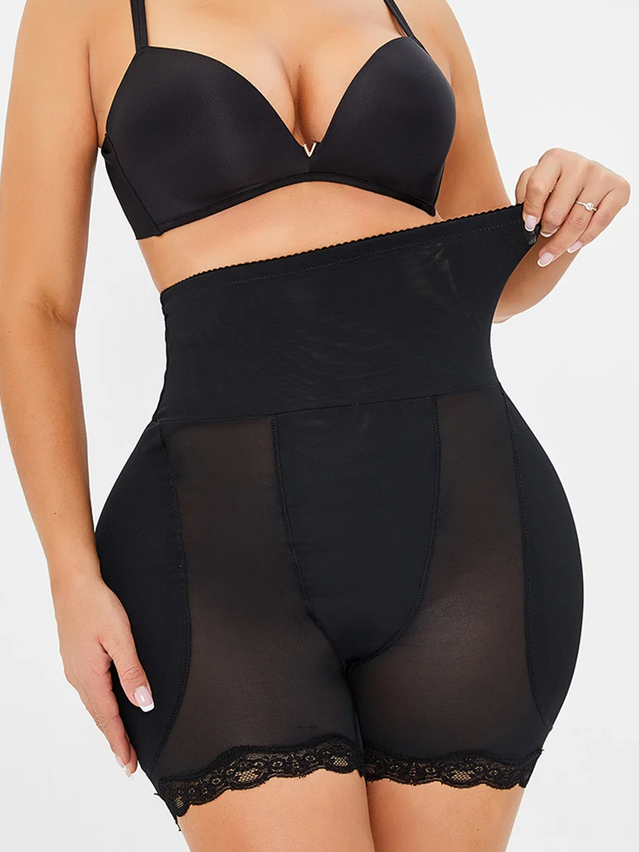Sassy shapewear - Our Black Lace Trim Hourglass Body