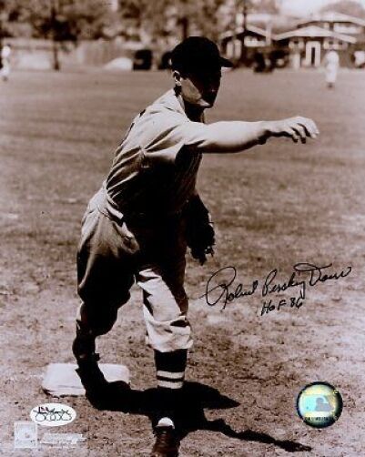 Bobby Doerr Signed Jsa Cert Sticker 8x10 Photo Poster painting Authentic Autograph