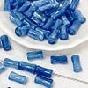 100PCS Delicate Shimmer Colorful Bamboo Joint Acrylic DIY Beads