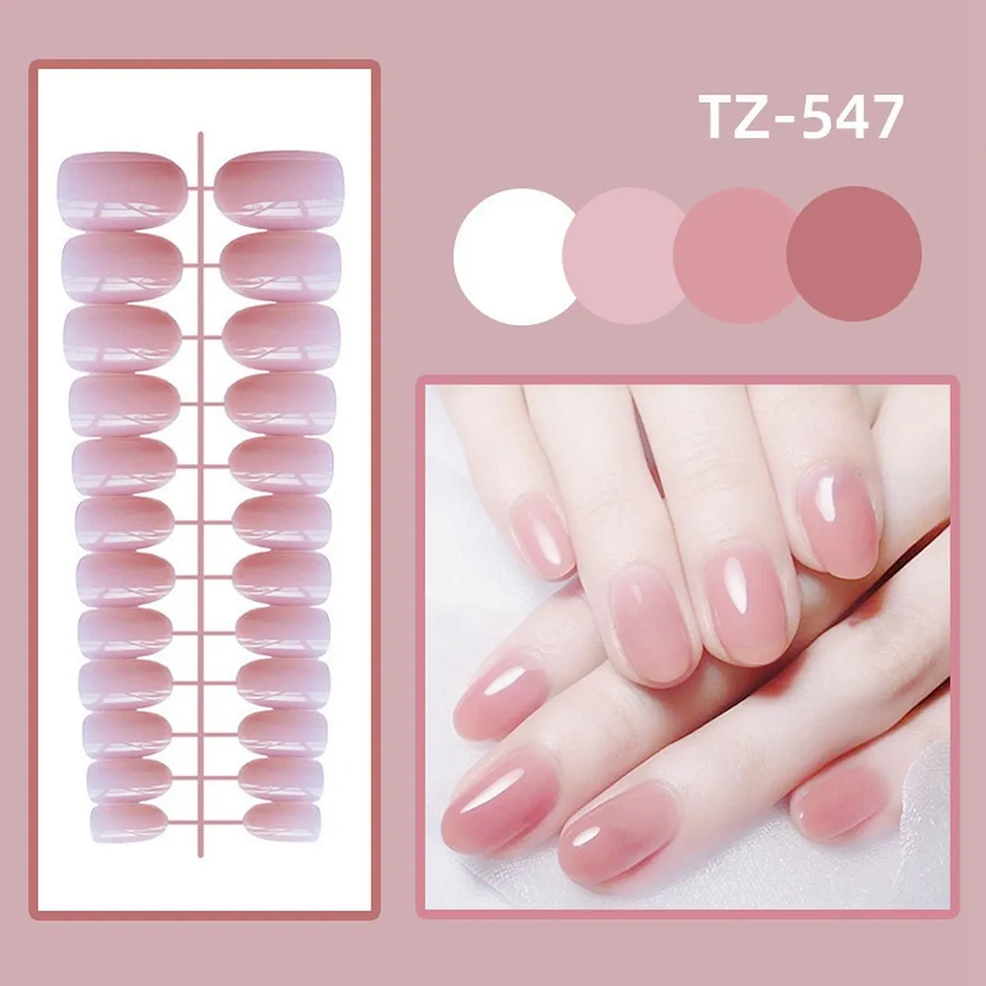 24Pcs/Set Cat Eye Phototherapy Nail Patch Wearable Fake Nail Short False Nail Wedding For Winter Autumn Wearable Full Cover-Nail Inspo