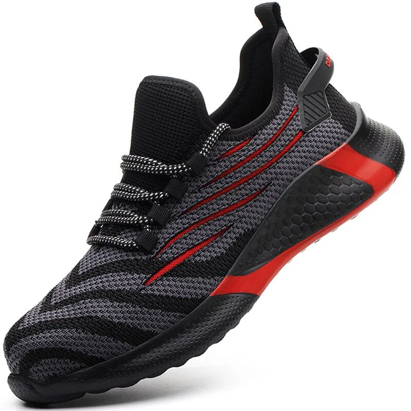 Work Boots Safety Steel Toe Shoes Men Safety Shoes Work Sneakers Indestructible Work Shoes For Men Steel Toe Cap Work Male Shoes