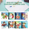 8pc 5D DIY Diamond Painting Greeting Card Special Shaped Birthday  Gift