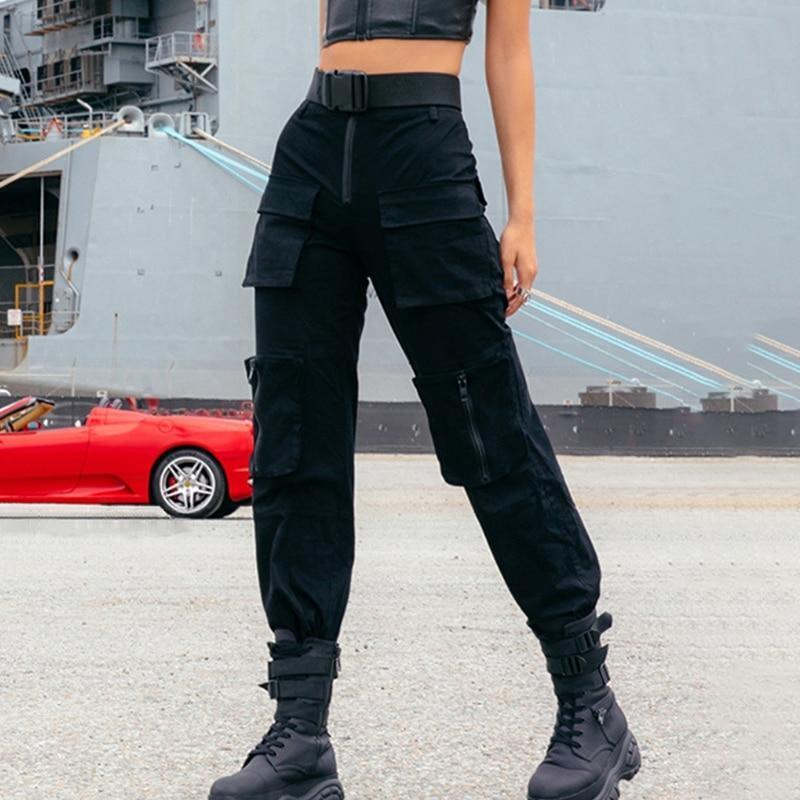 Street Pockets Cargo Pants - GothBB 2022 free shipping available