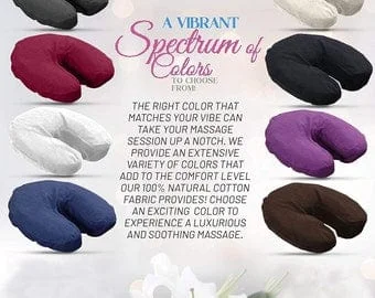 pornhint Pornhint Flannel Pillow Cover, Massage Table Pillow Covers (Set of 3), Brushed Cotton Fitted SPA Pillow Case, Massage Therapy/Salon/Gym Table Cloth