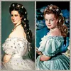 Prinzessin Sissi - runder Bohrer Diamond Painting - 40*50cm
