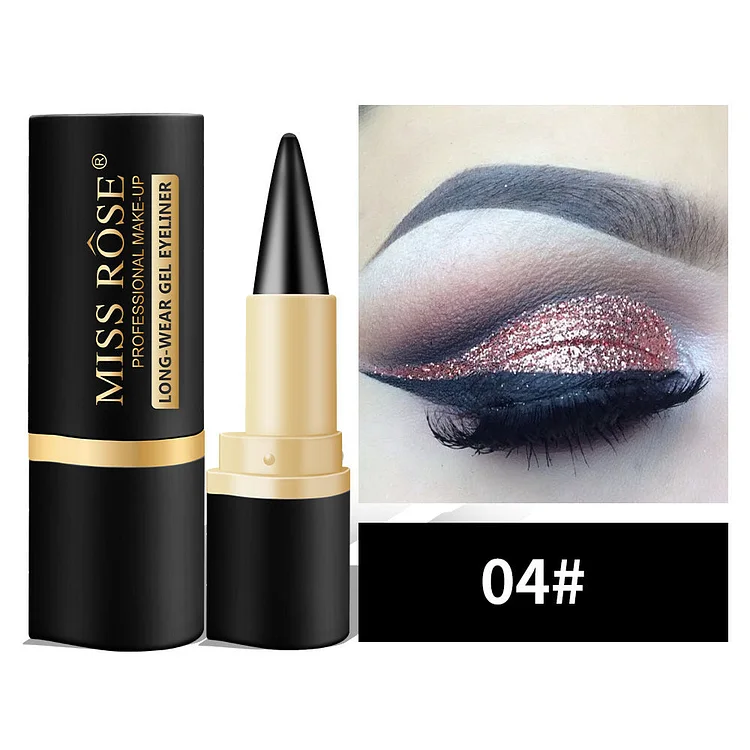 （Kjøp 1 og få 1 gratis） Hurtigtørkende matt eyeliner