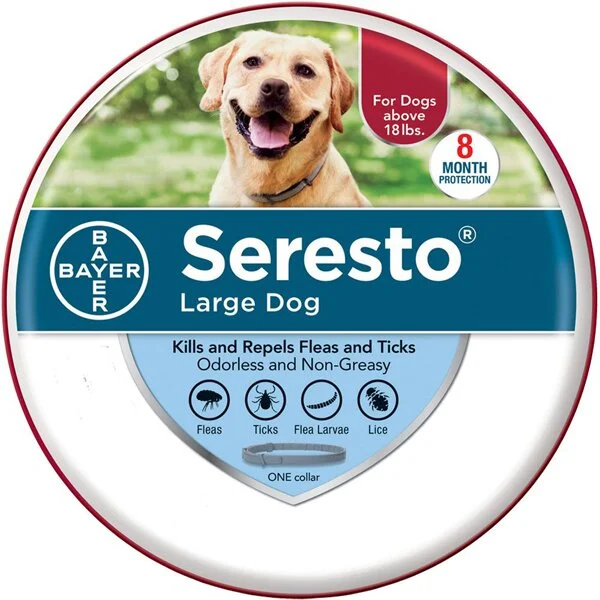 Seresto Flea And Tick Collar For Small, Large Dogs & Cats 8 Month Protection