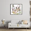Mouse Makes New Clothes-14CT Stamped Cross Stitch 43*40cm/16.93*15.75in tapestrymarket