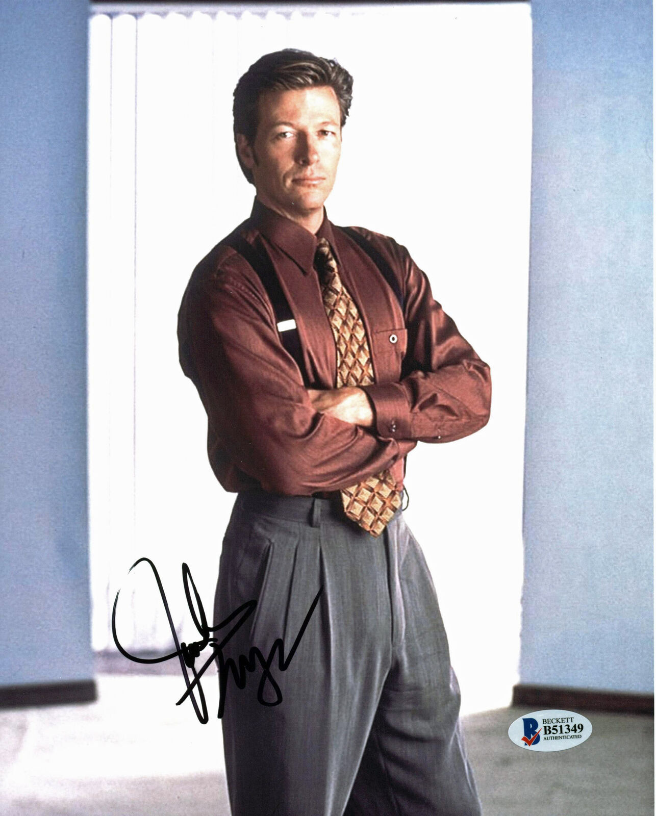 Jack Wagner Melrose Place Authentic Signed 8X10 Photo Poster painting Autographed BAS #B51349