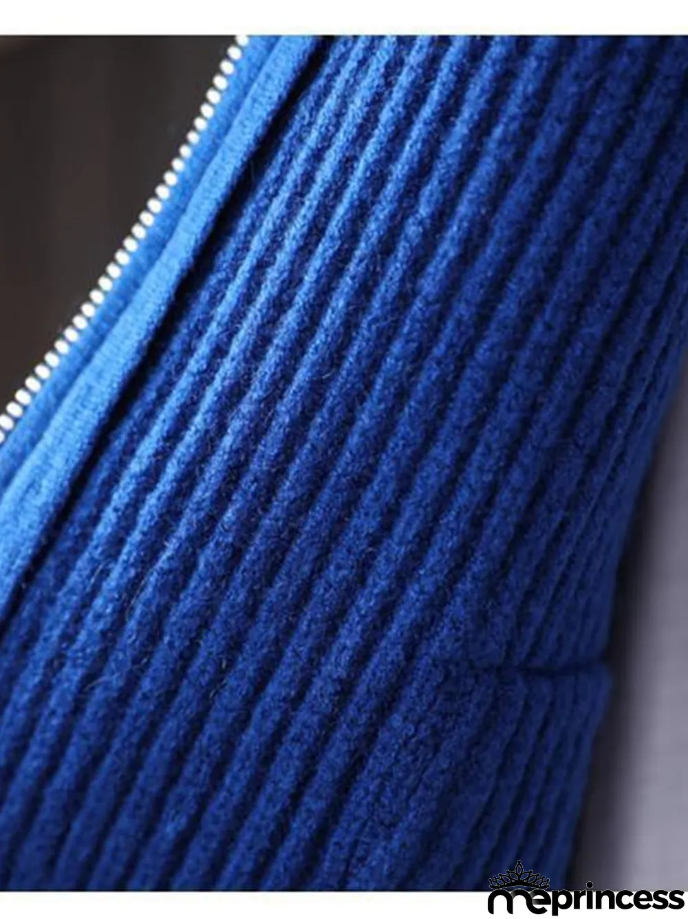 Women's Retro Literary Loose Casual Zipper Cardigan Sweater