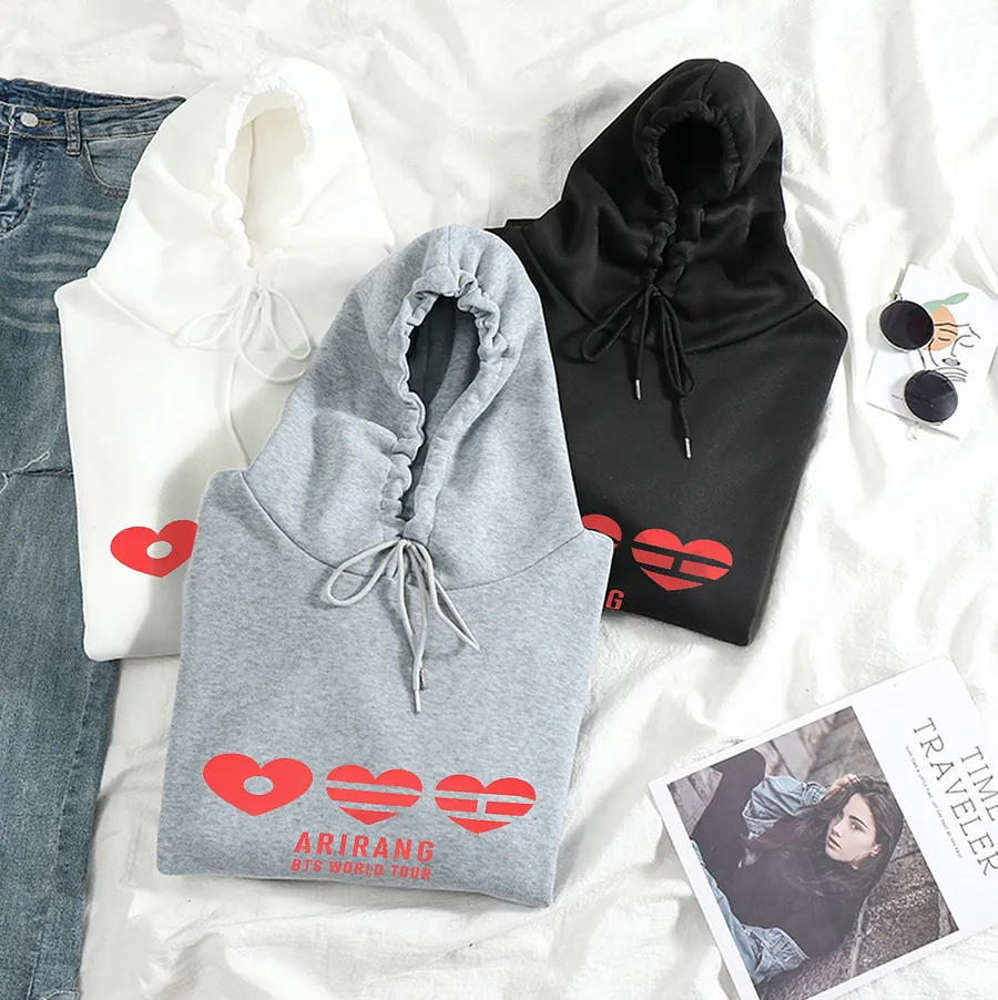 BTS Arirang World Tour Loving Hoodie - Triple Heart Logo