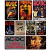 (Multi Style)AC/DC - Vintage Metal Signs - 20*30cm/30*40cm - Music