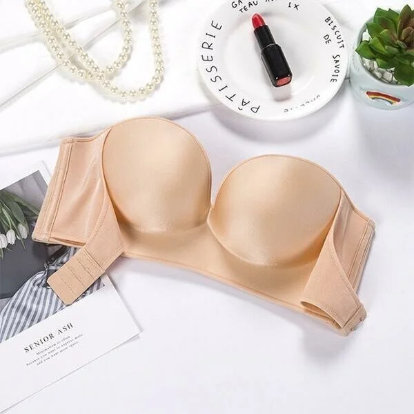 🔥Last Day 70% OFF - Invisible Strapless Super Push Up Bra