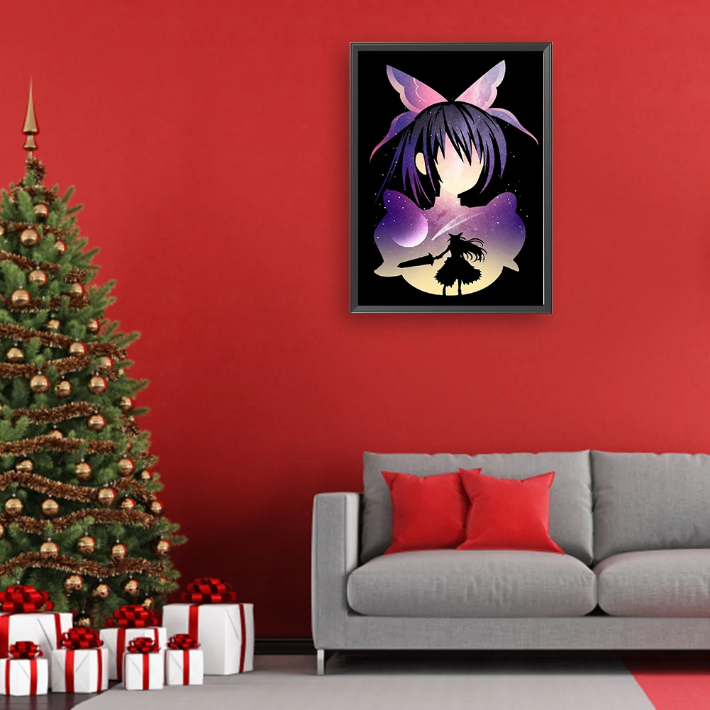 DIY Paint By Number 30*40cm - People Silhouette