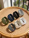 Nylon Stretchy Sport Strap Compatible for Amazfit Breathable Adjustable Replacement Wristbands Straps for Men Women Workouts and Daily Wear