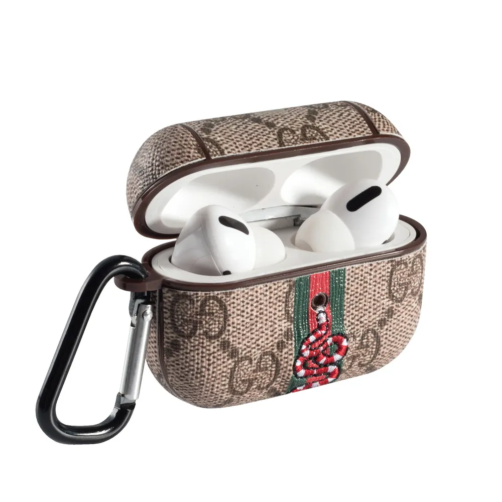 Embroidered Gucci Ophidia GG Apple Wireless Earphones AirPods Protective Case
