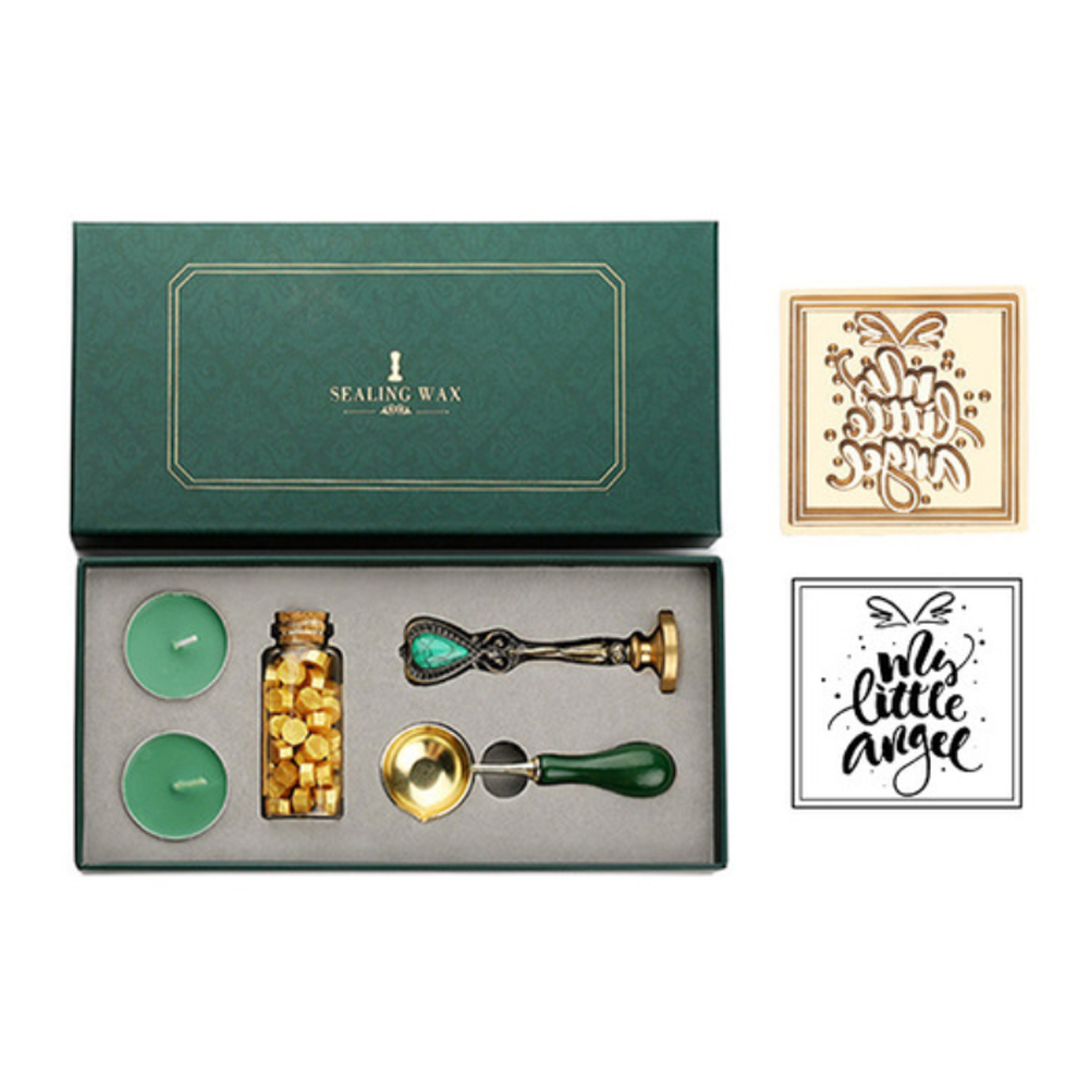 

Hand Account Retro Box Kit with Sealing Wax, 501 Original