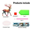 Acryl Elch - 5d DIY Handwerk Ornament