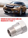 32mm Nickel Plated M18 x 1.5 Adapter Oxygen Sensor Spacer Extender