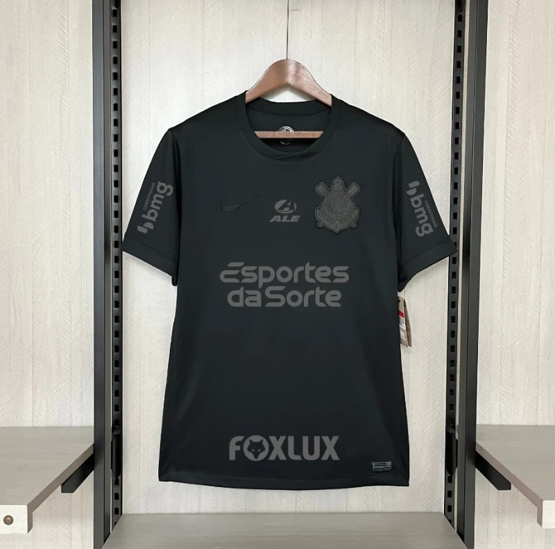 24/25 Corinthians Soccer Jersey Away All Sponsors