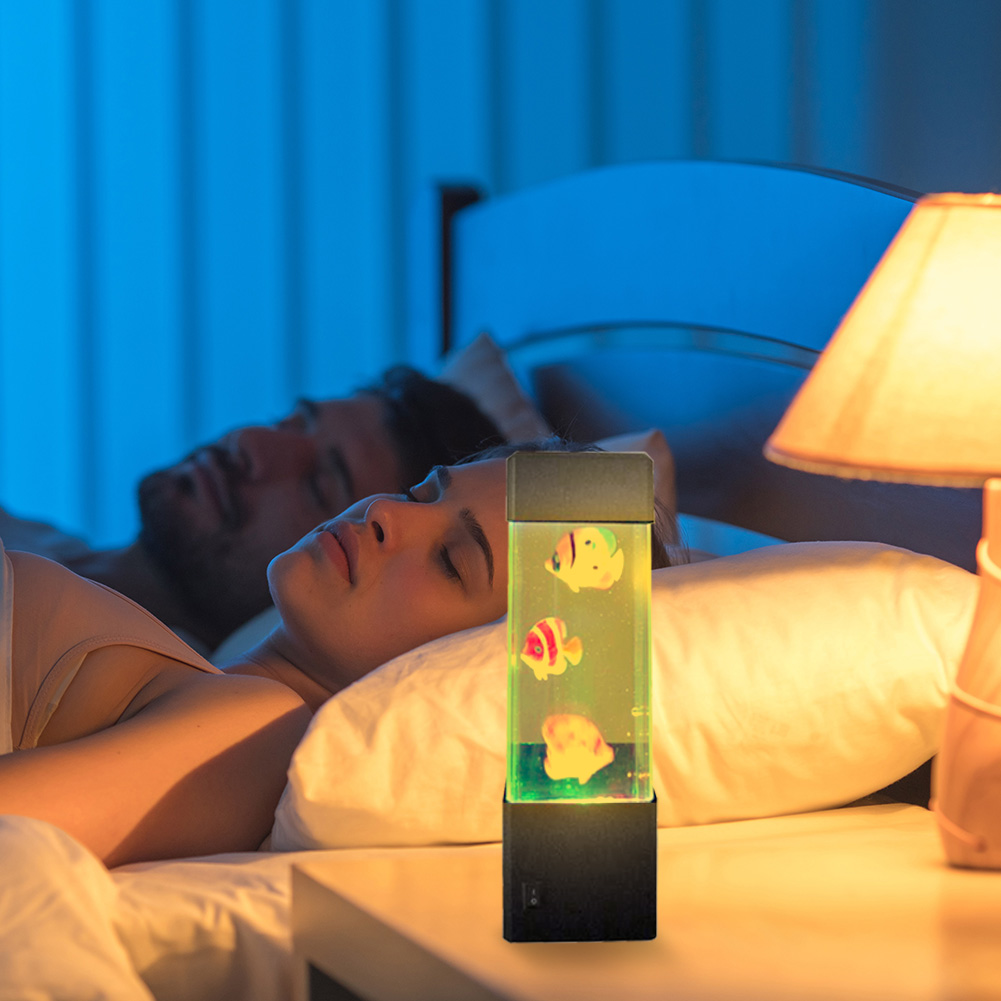 

Jellyfish Tank Aquarium LED Lavaroom-Night Light, 501 Original