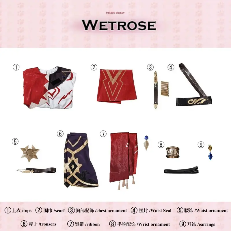 [Wetrose] In Stock Honkai: Star Rail Little Cat Series Mydei Game Outfit Cosplay Costume